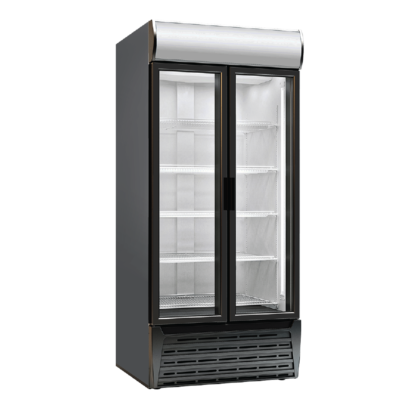 Chiller Upright Double Glass Door