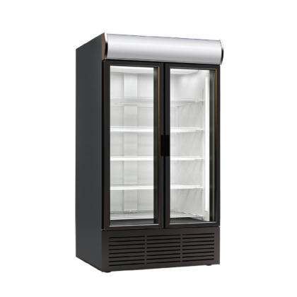 Chiller Upright Double Glass Door