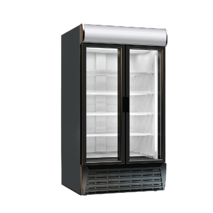 Chiller Upright Double Glass Door