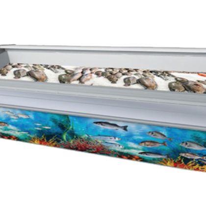Fish Display Counter - Half Glass (Plug-in)