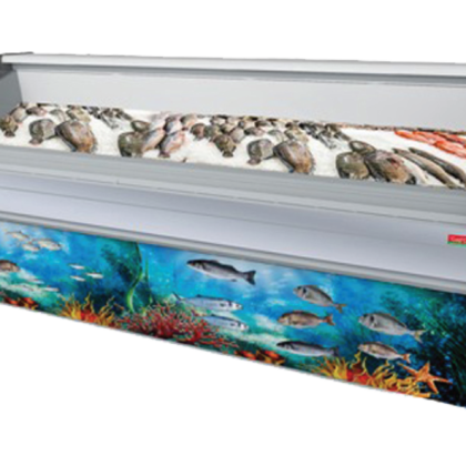 Fish Display Counter - Half Glass (Plug-in)