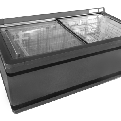 Island Freezer W/glass Door (Used)