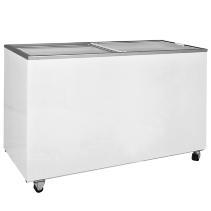 Freezer Island Straight Glass With Sliding Door D600-dfsg Ff
