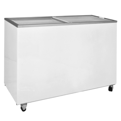 Freezer Island Straight Glass With Sliding Door D500-dfsg Ff