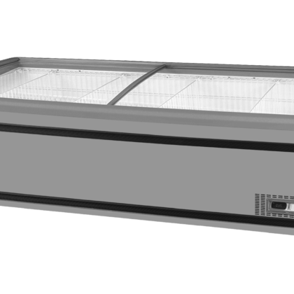 Island Freezer Smr-lsl Ad 2500 1132l Light Curved Sliding Glass