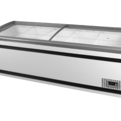 Island Freezer Smr-lsl Ad 2200 861l Light Curved Sliding Glass