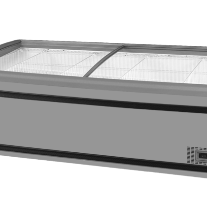 Island Freezer Smr-lsl Ad 2200 861l Light Curved Sliding Glass