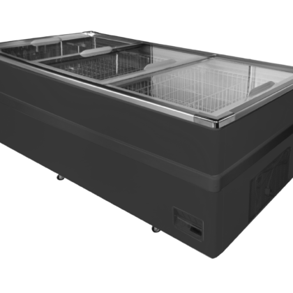 Island Freezer W/glass Doors, Wd-800d 800 Ltr