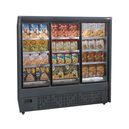 Multideck Freezer Upright 3 Glass Doors (Plug-in)