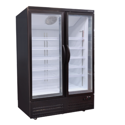 Freezer Upright Double Glass Door Ld-920m2wp Ventilated