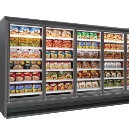 Multideck Freezer Upright 5 Glass Doors (Remote)