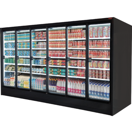 Multideck Chiller W/6 Glass Doors(Remote)