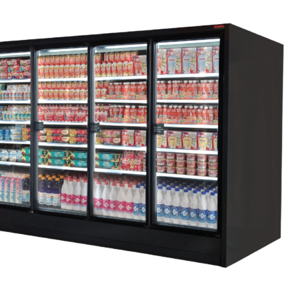 Multideck Chiller W/4 Glass Doors (Remote)