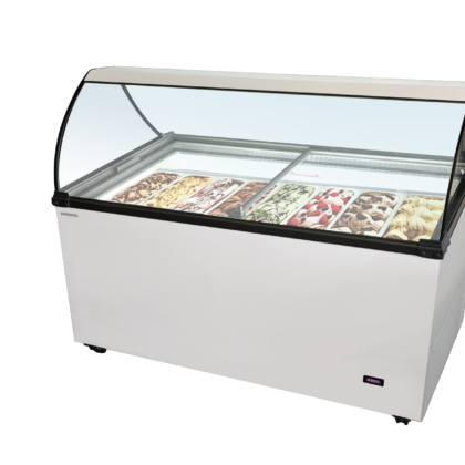 Ice Cream Freezer Showcase-Rectangle